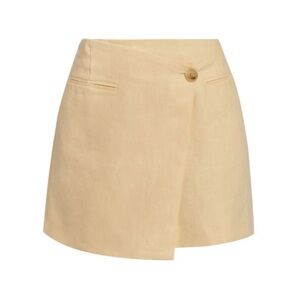 Anine Bing Natalia Yellow Skirt